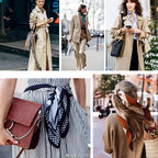 Foulard en soie - Différents imprimés