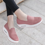 Chaussures décontractées respirantes à semelle épaisse