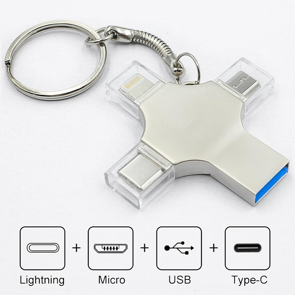 Gadgetbox Clé USB 4 en 1 - Nouvelle génération – GadgetBox