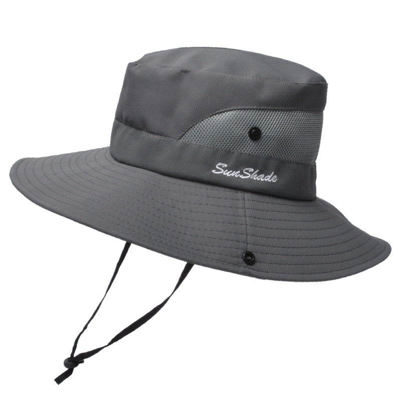 Chapeau anti-uv pliable