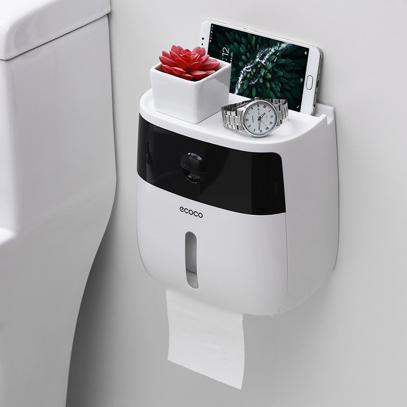 Distributeur Papier toilette avec rangement