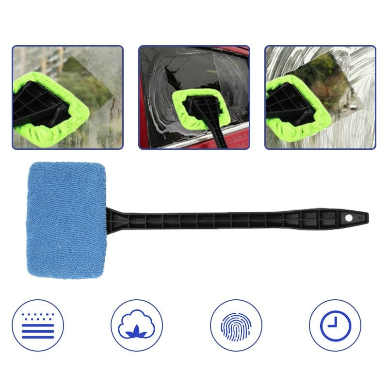 Brosse microfibre de nettoyage pour pare-brise