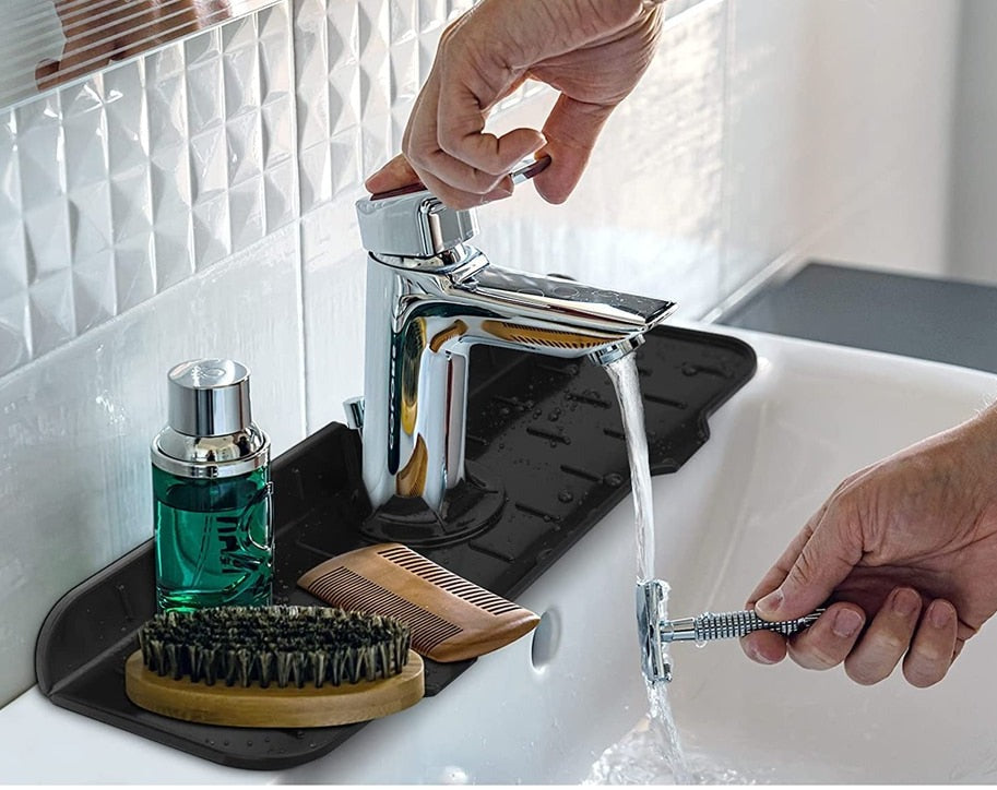 Tapis de robinet en silicone