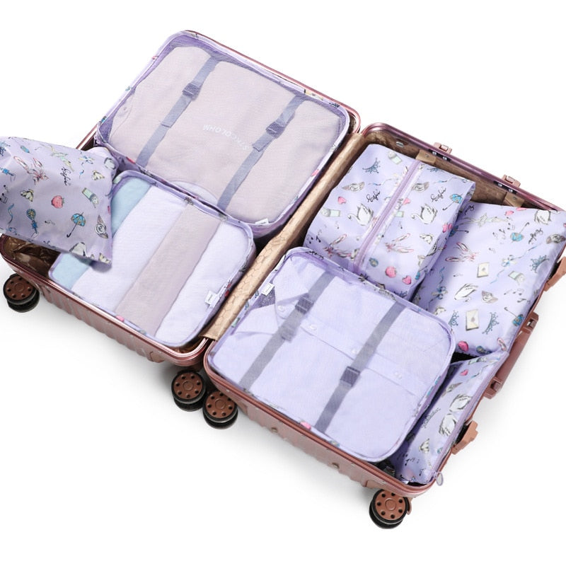 Organisateur de bagage - 7 PCS