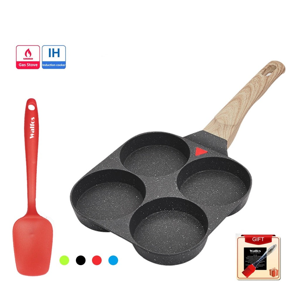 EASY COOK - Poêle à 4 compartiments antiadhésive