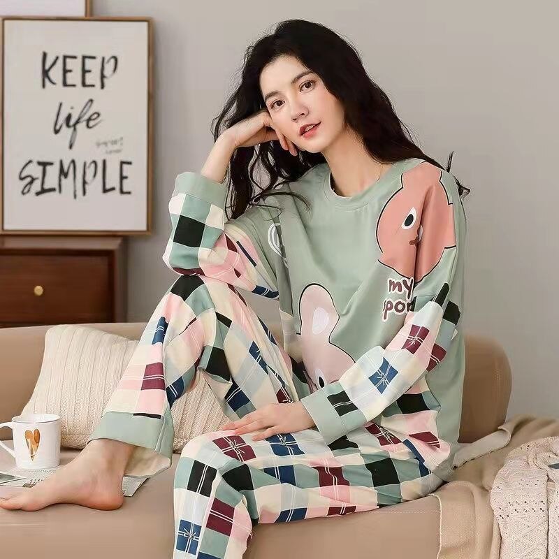 Pyjama à motifs amusants pour femme