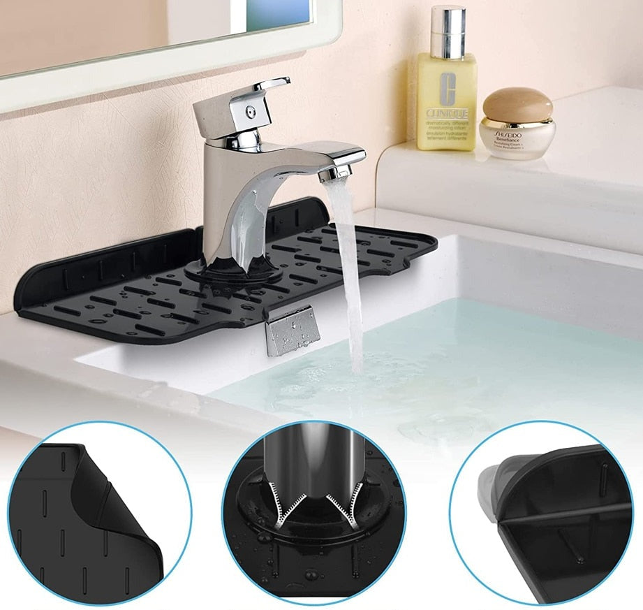Tapis de robinet en silicone