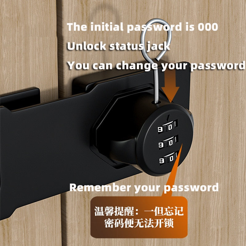 Serrure à code pour armoire et porte