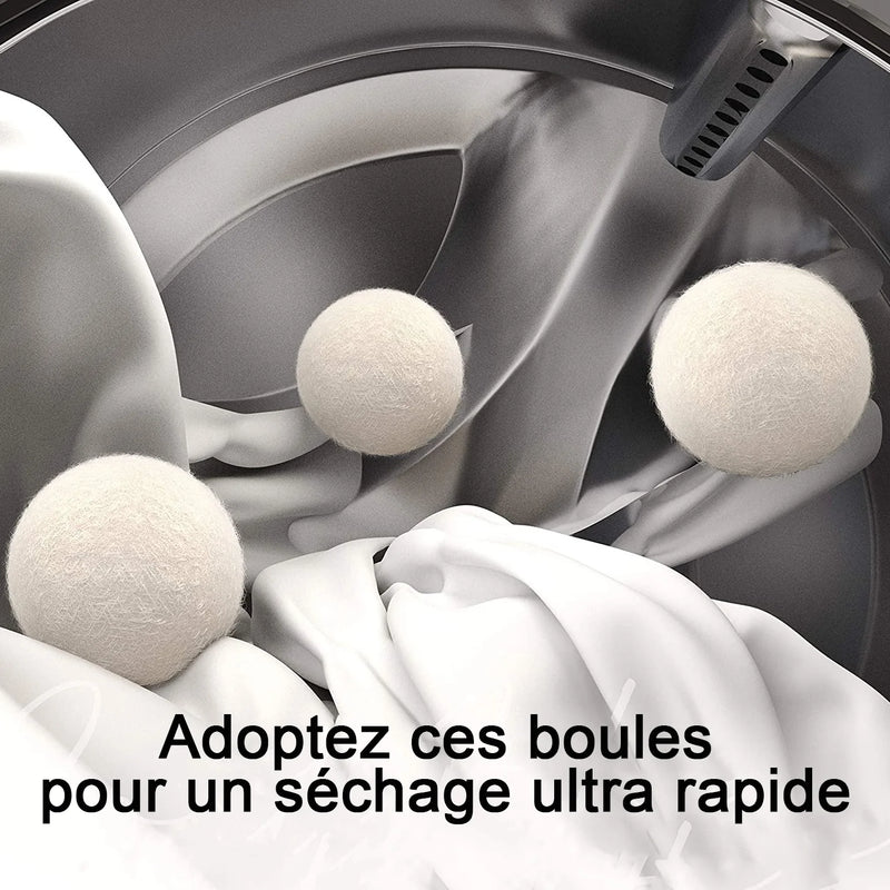 3x Boules de séchage rapide