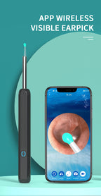 Nettoyeur d'oreilles souple avec caméra