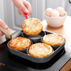 EASY COOK - Poêle à 4 compartiments antiadhésive