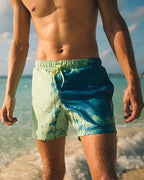 Short de bain couleur changeante